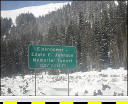 eisenhower pass tunnel colorado